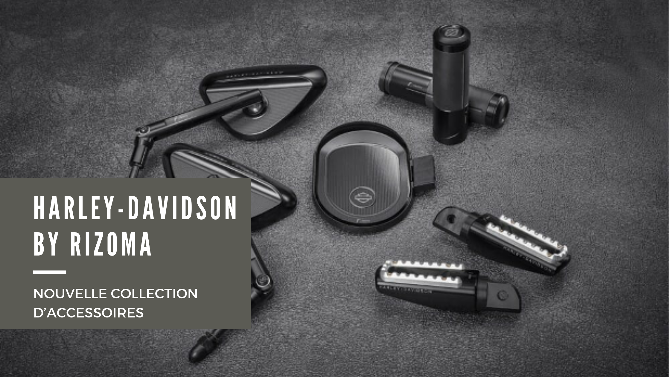 Harley-Davidson by Rizoma : la nouvelle collection d'accessoires