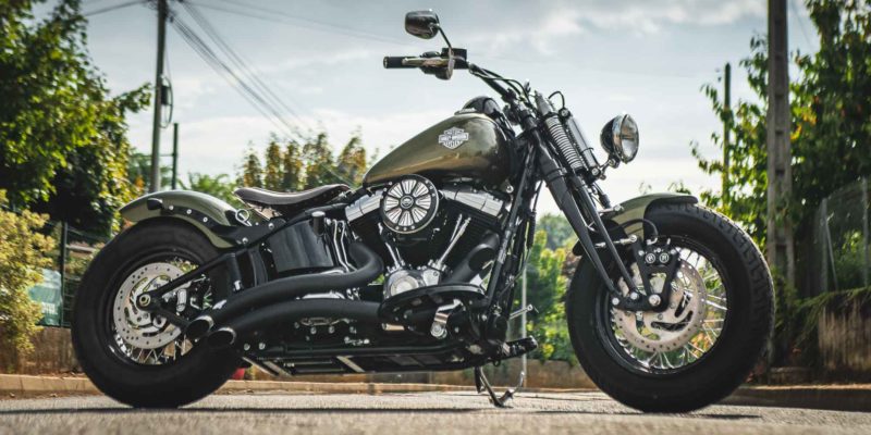 Harley-Davidson Softail Slim customisé