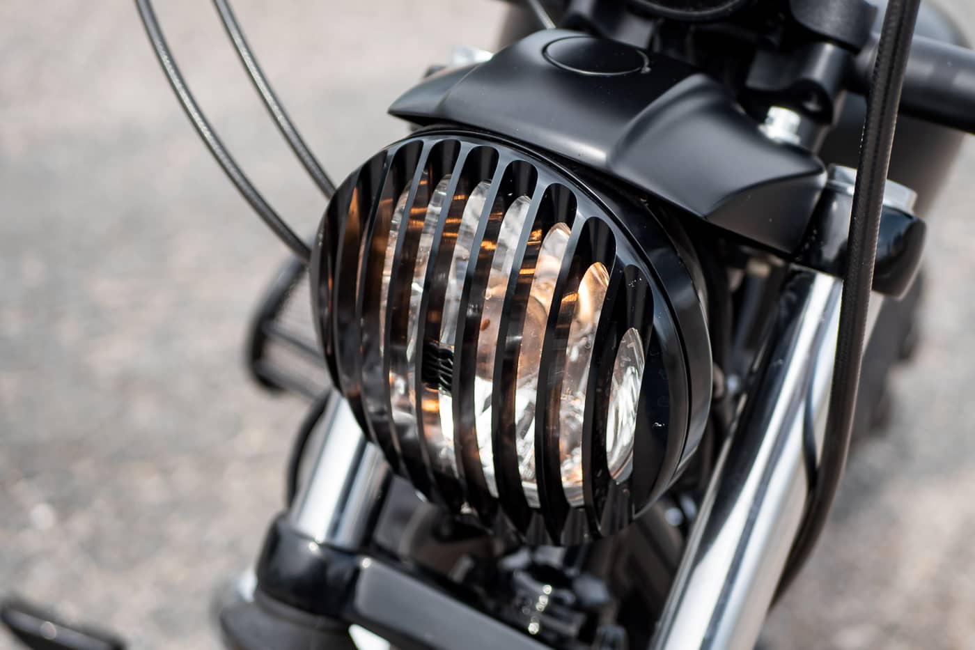Grille de phare Harley Davidson Sportster Iron 883